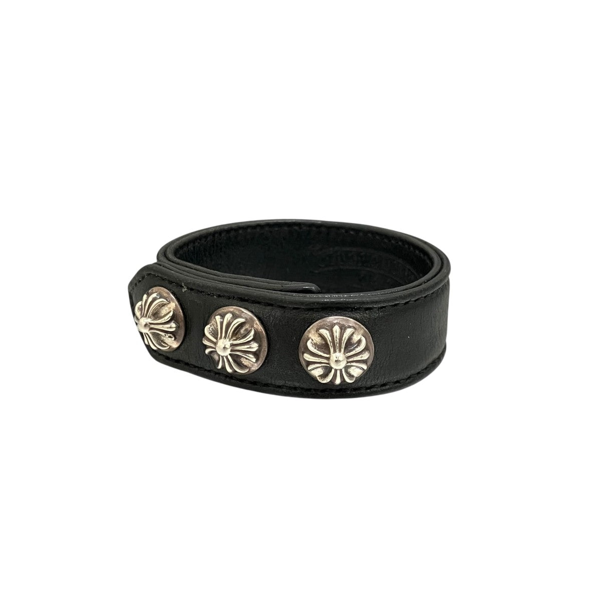 CHROME HEARTS(クロムハーツ) クロスボール3ボタン2スナップレザー