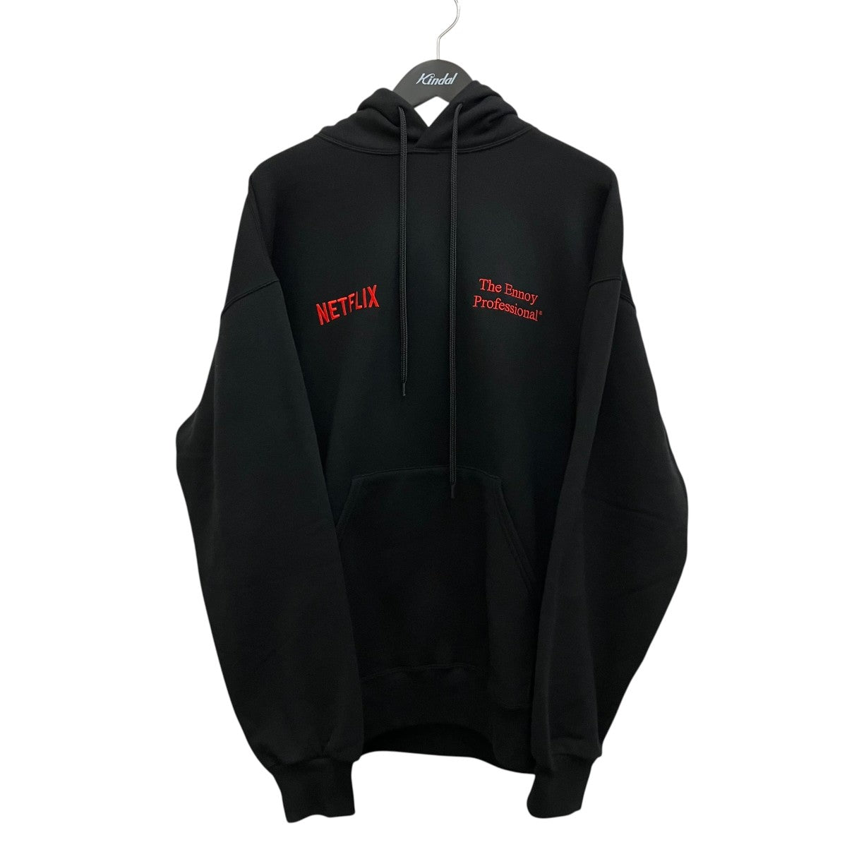 ENNOY ブラック パーカー Lサイズ ENNOY(エンノイ) FRUIT OF THE LOOM The Extreme of Simpleパーカー