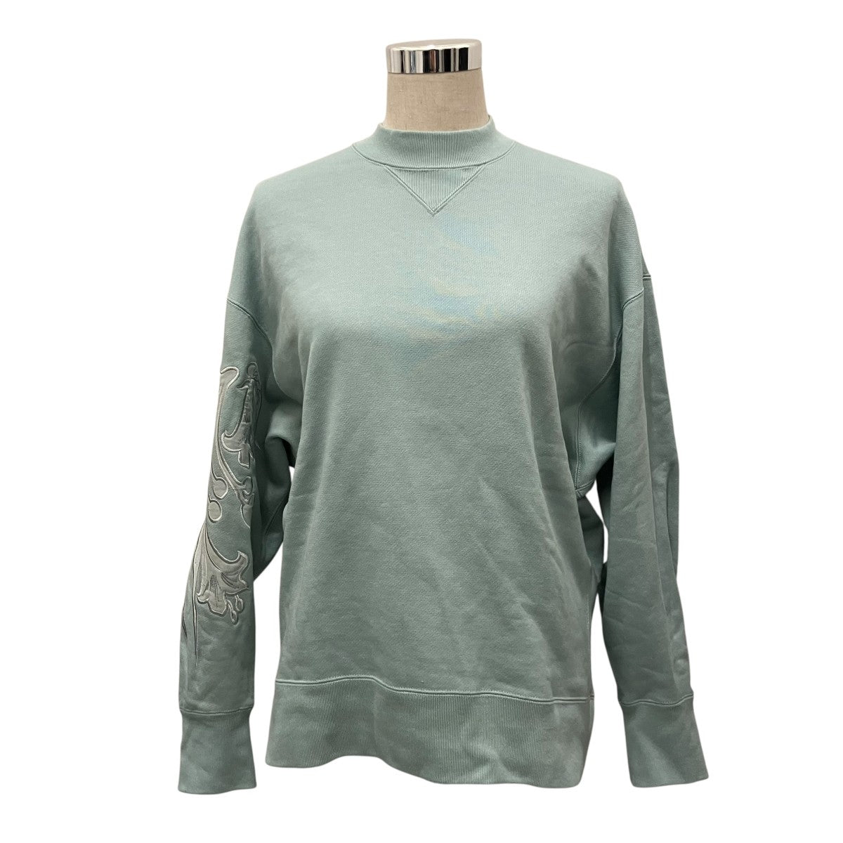 mame トップス スウェット Floral Embroidery Oversized Sweat