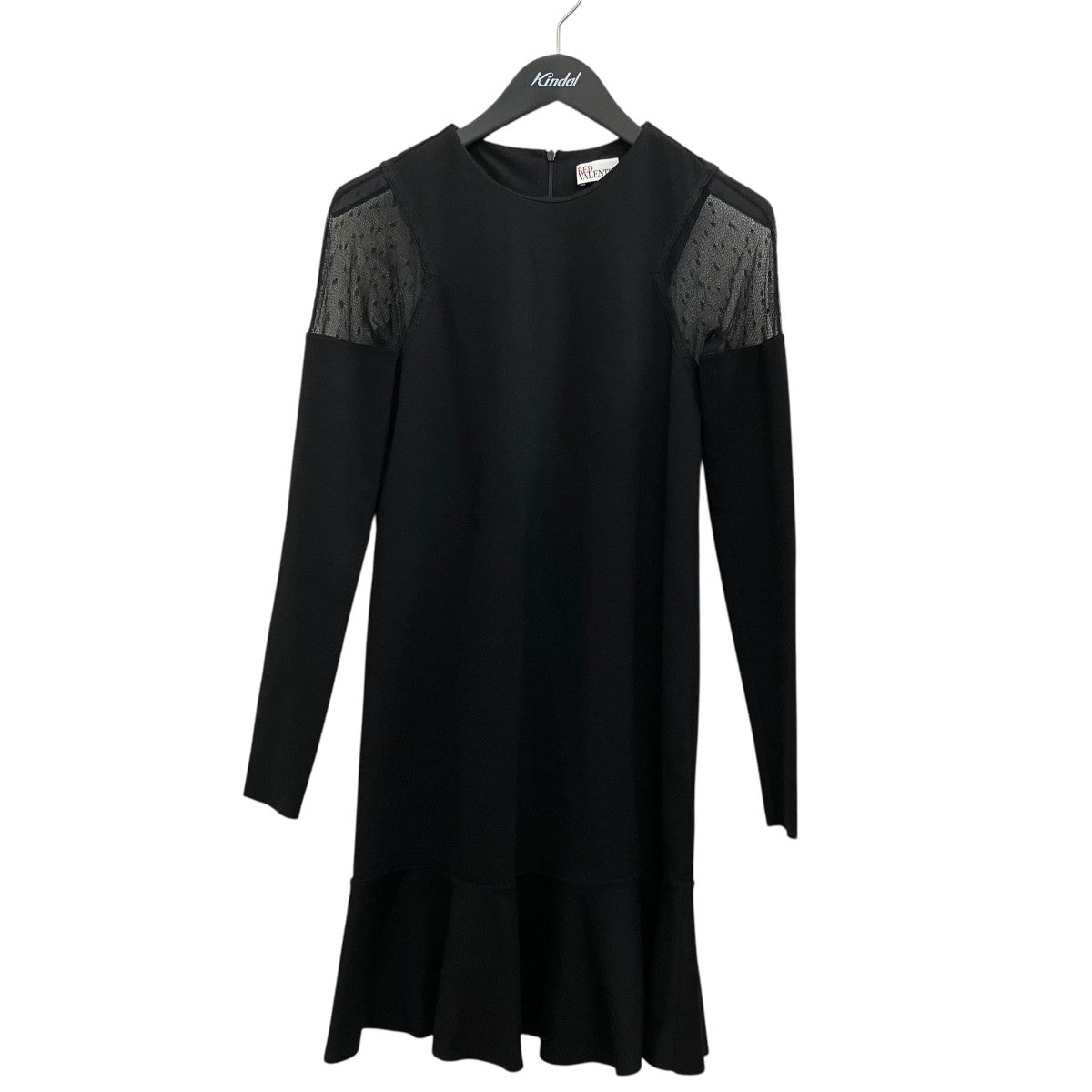 RED VALENTINO(レッド・ヴァレンティノ) レース切替ワンピース