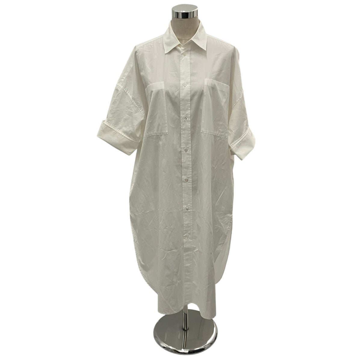 08sircus(ゼロエイトサーカス) シャツワンピースS24SS-DR01 S24SS-DR01