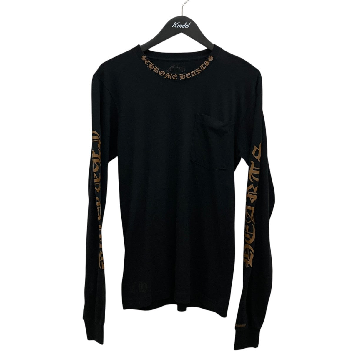 CHROME HEARTS ロゴプリント長袖Tシャツ2212-304-0113 古着・中古-1枚目のアイテム画像
