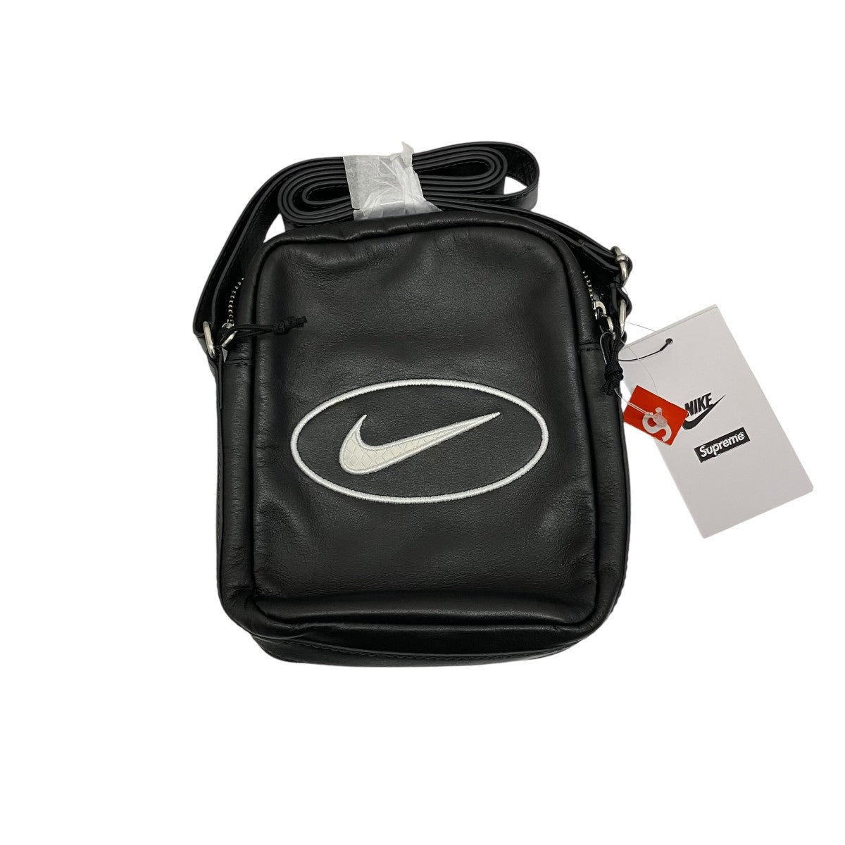 Supreme×NIKE 25SS【LEATHER SHOULDER BAG】レザーショルダーバッグ