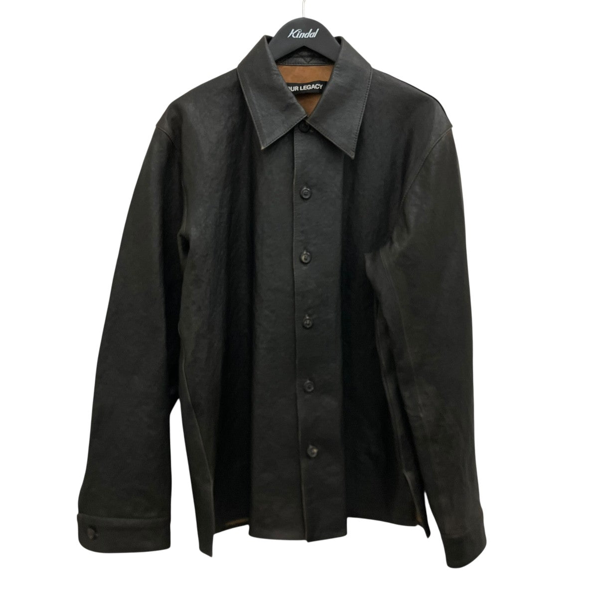 OUR LEGACY(アワーレガシー) 【WELDING SHIRT】レザーシャツM4249WW