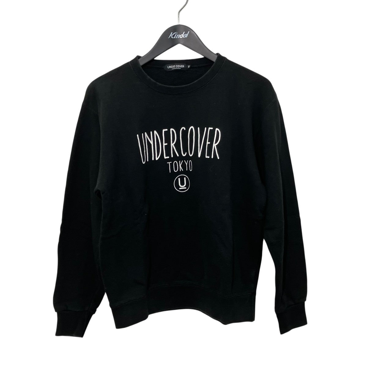 UNDERCOVER ロゴスウェットプルオーバー M 黒 アンダーカバー UNDERCOVER(アンダーカバー) ロゴスウェット ブラック サイズ M