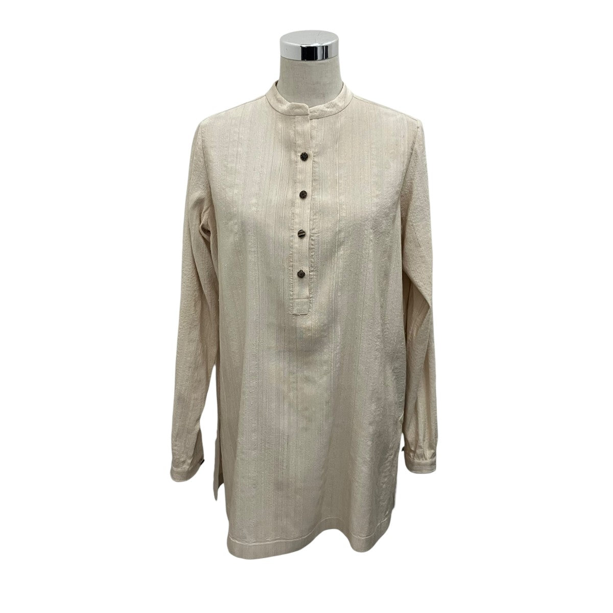 【ロロピアーナ】イタリア製 シルク100% シャツL LORO PIANA(ロロ・ピアーナ) 【OLGA SILK SHIRT】シルクシャツFAM8909