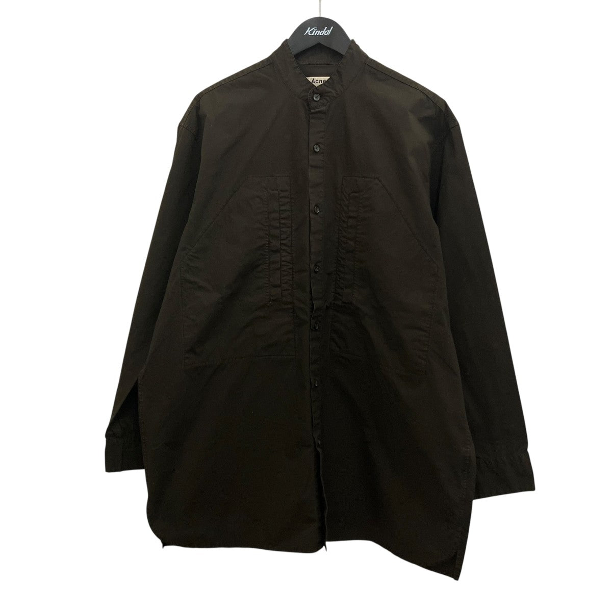 ACNE STUDIOS(アクネストゥディオズ) スタンドカラーロングシャツFN-MN