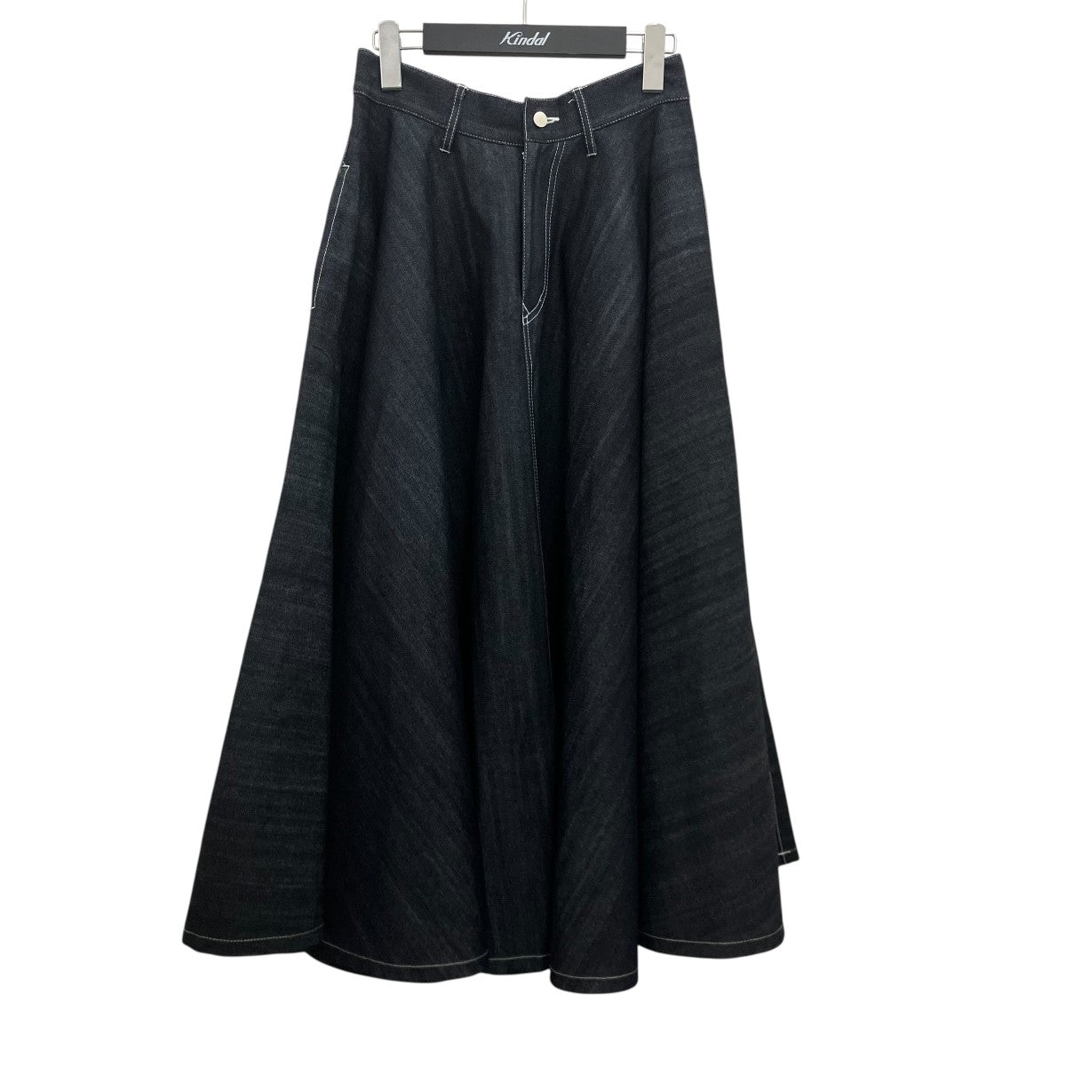 foufou(フーフー) 【SUPER FLARE DENIM SKIRT】スーパーフレアデニム