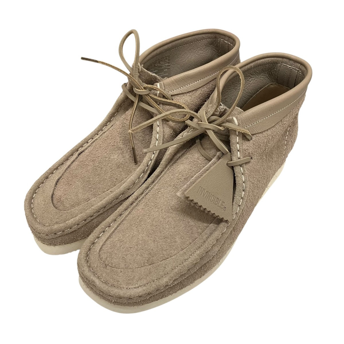CLARKS×INVINCIBLE ワラビーブーツ61934046 61934046 ベージュ サイズ