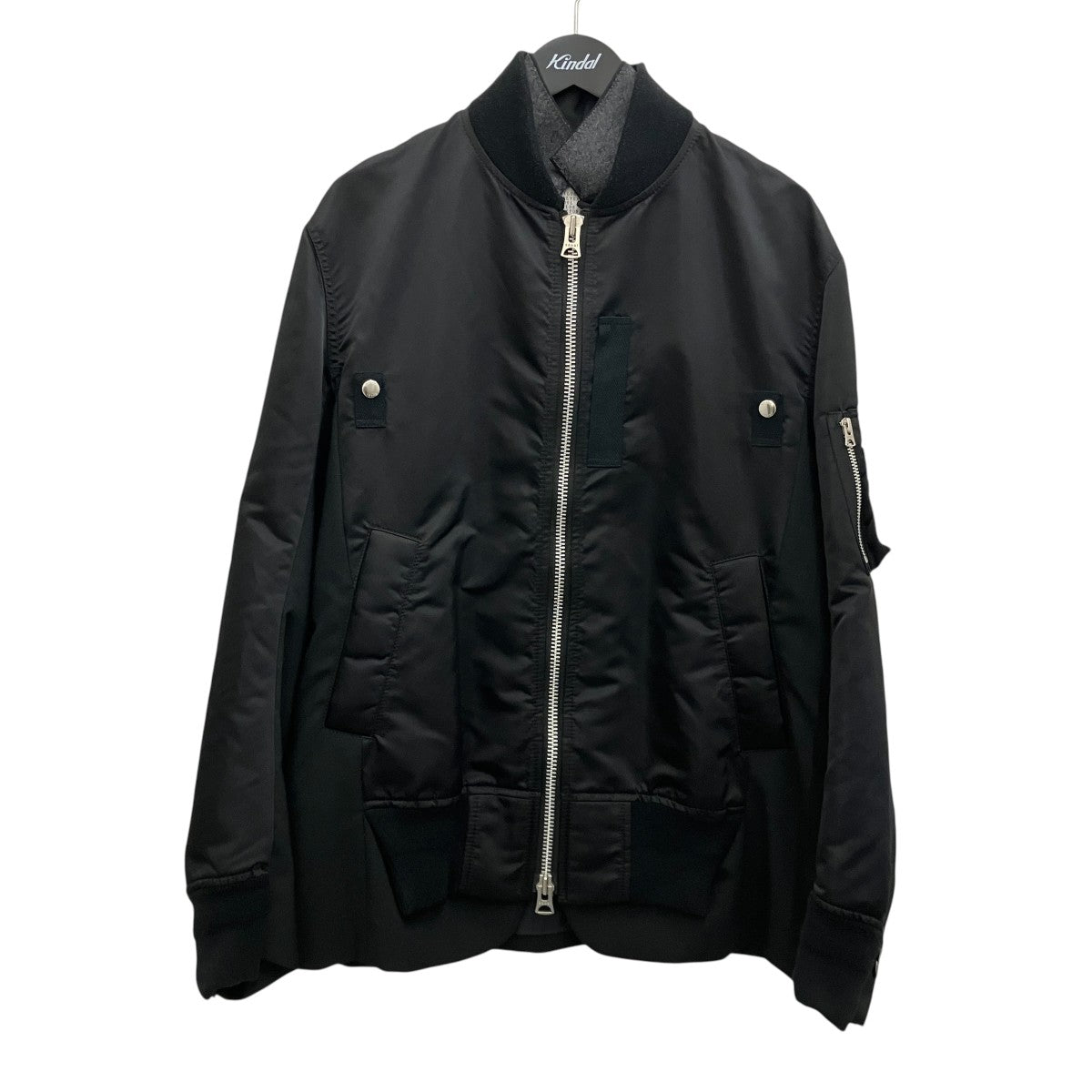 sacai(サカイ) 【SUITING BLOUSON】MA-1ジャケット21-02457M 21-02457M