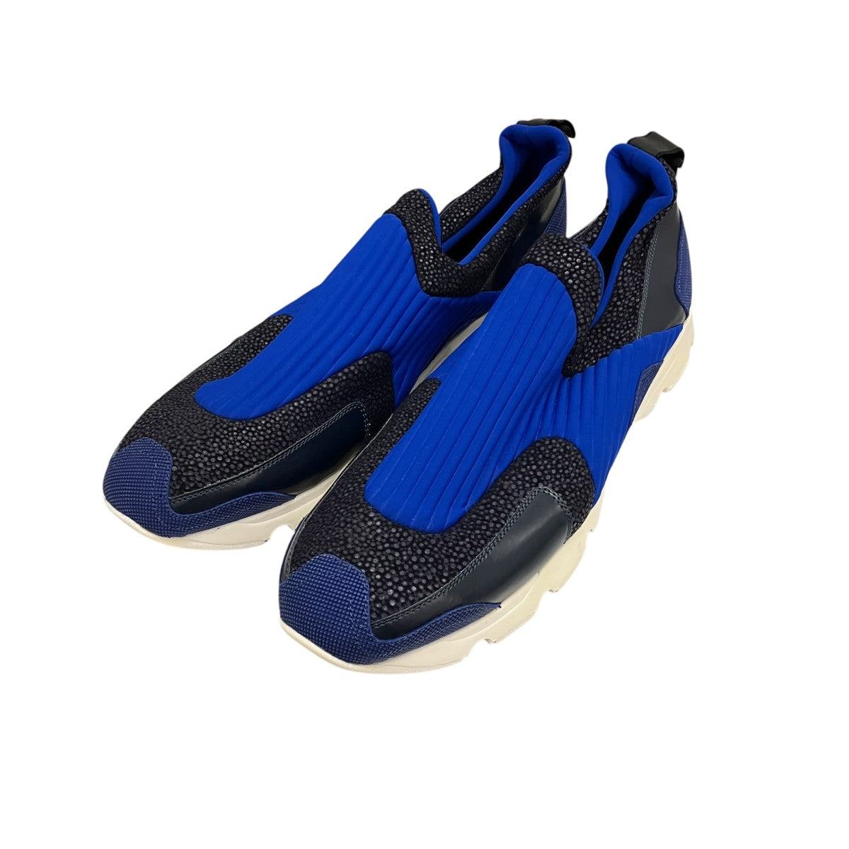 MM6 Maison Margiela(マルタンマルジェラ) スリッポン ブルー サイズ