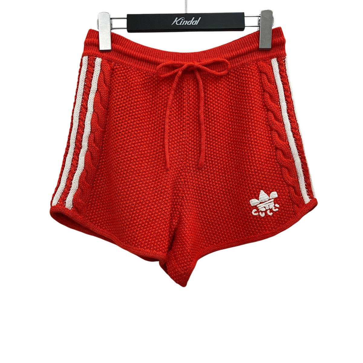 GUCCI  グッチ アディダス ショート パンツ ニット赤　レッド GUCCI×adidas ニットショーツ693835 693835 オレンジ サイズ L｜【公式