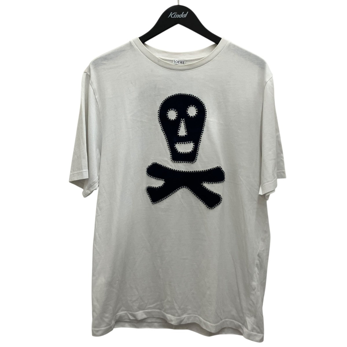 ★LOEWEロエベ スカルTシャツ LOEWE(ロエベ) スカルTシャツH6189440CR H6189440CR ホワイト サイズ M