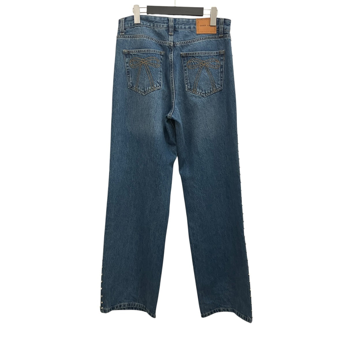 【UPDO JEAN】ラインストーンデニムパンツS25P033-F157