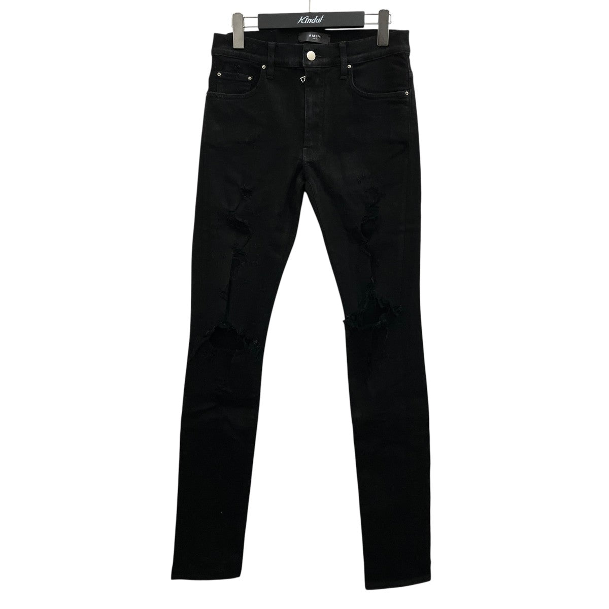 AMIRI(アミリ) ダメージスキニーデニムパンツ ブラック サイズ 30