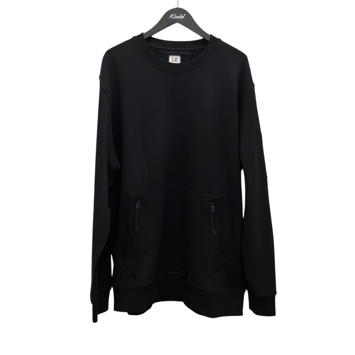 23FW【DIAGONAL RAISED FLEECE KANGAROO SWEATER】スウェット15CMSS053A