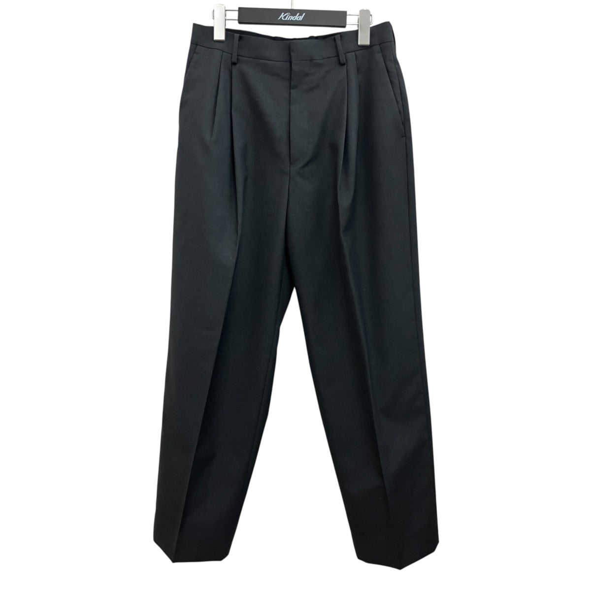 【BLUEFACED WOOL WIDE SLACKS】スラックスA21AP02BH