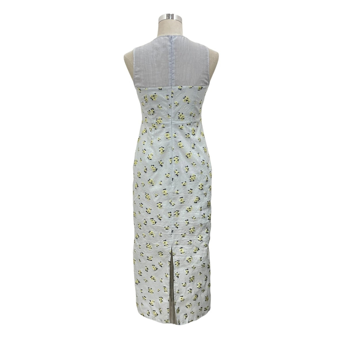 【FLOWER JACQUARD ONEPIECE】ノースリーブワンピース10112-5313