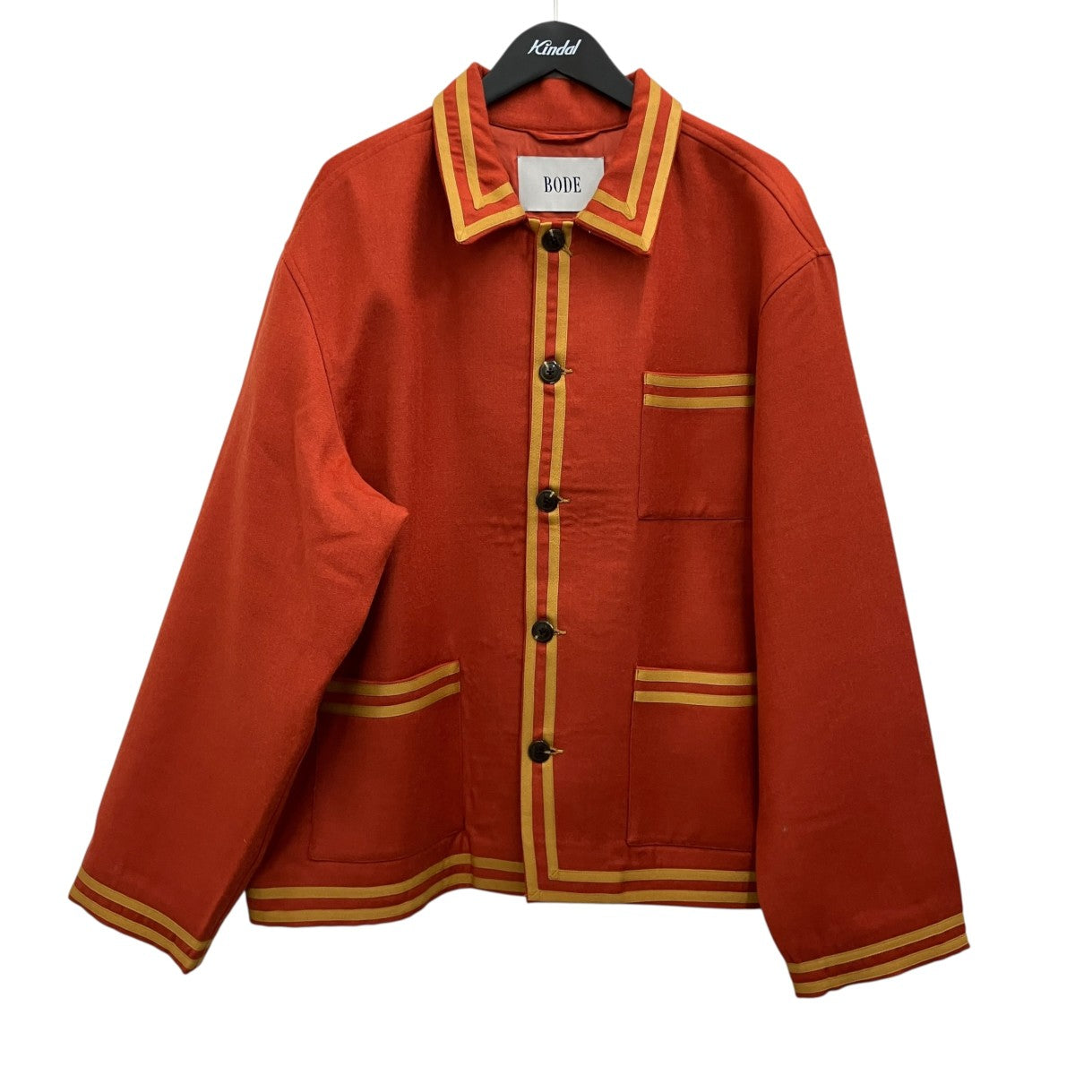 【SOCIETY CLUB WOOL BLOUSON JACKET】シャツジャケット