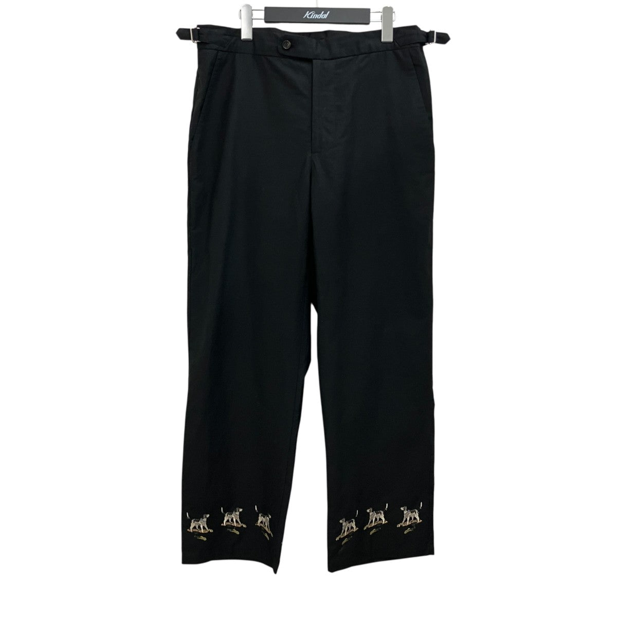 BODE ボーディ　刺繍　スラックス　パンツ　rier dries BODE(ボーディ) 【POINTER SIDE BUCKLE TROUSERS】トラウザーパンツ