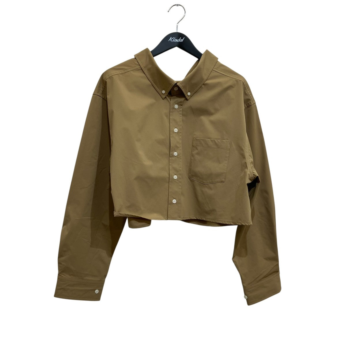 ショート丈 長袖シャツ25SS Shortshirt
