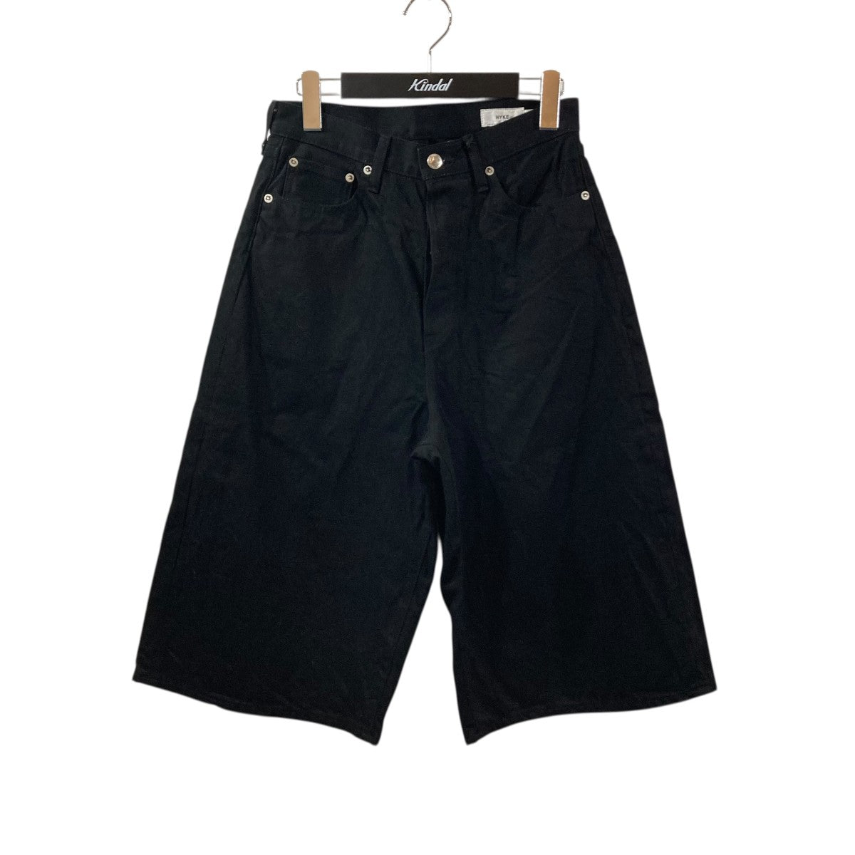 HYKE(ハイク) TWILL SHORTSショートパンツ13385 13385 ブラック サイズ