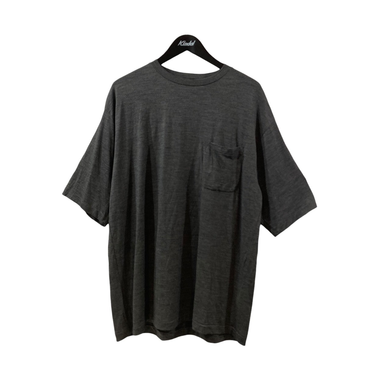 COMOLI(コモリ) サマーウール天竺Tシャツ半袖TシャツX01-05023 X01