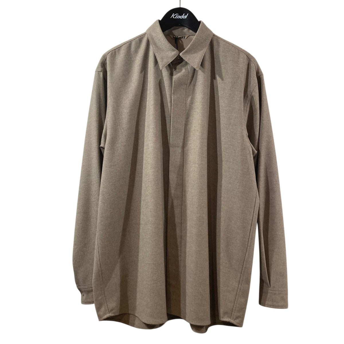 AURALEE(オーラリー) 20AWWOOL FULLING FLANNEL CLOTH SHIRTS長袖