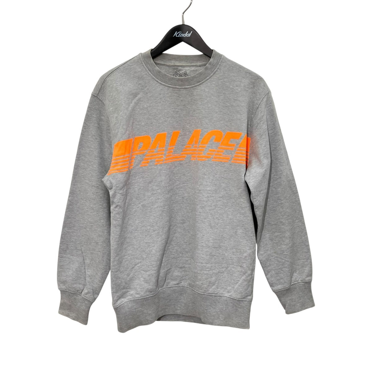 PALACE グレー スウェット PALACE(パレス) Line Crewクルーネックスウェット グレー サイズ S
