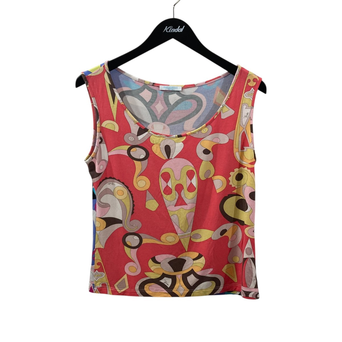 Emilio Pucci(エミリオプッチ) タンクトップ マルチカラー サイズ L