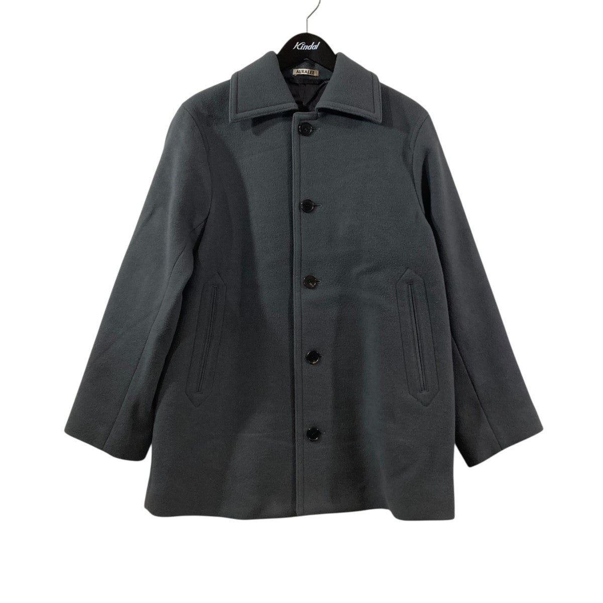DOUBLE CLOTH LIGHT MELTON HALF COATウールコートA21AC04LM
