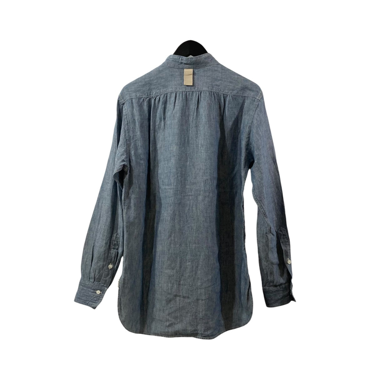 Linen Chambray Shirtバンドカラーシャツ19SSCA0152