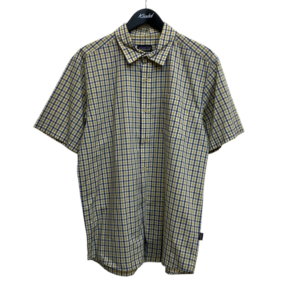 Patagonia(パタゴニア) チェック半袖シャツ53960 53960 イエロー