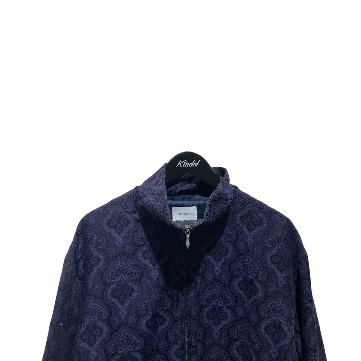 Track jacket - Damask jacquardトラックジャケット