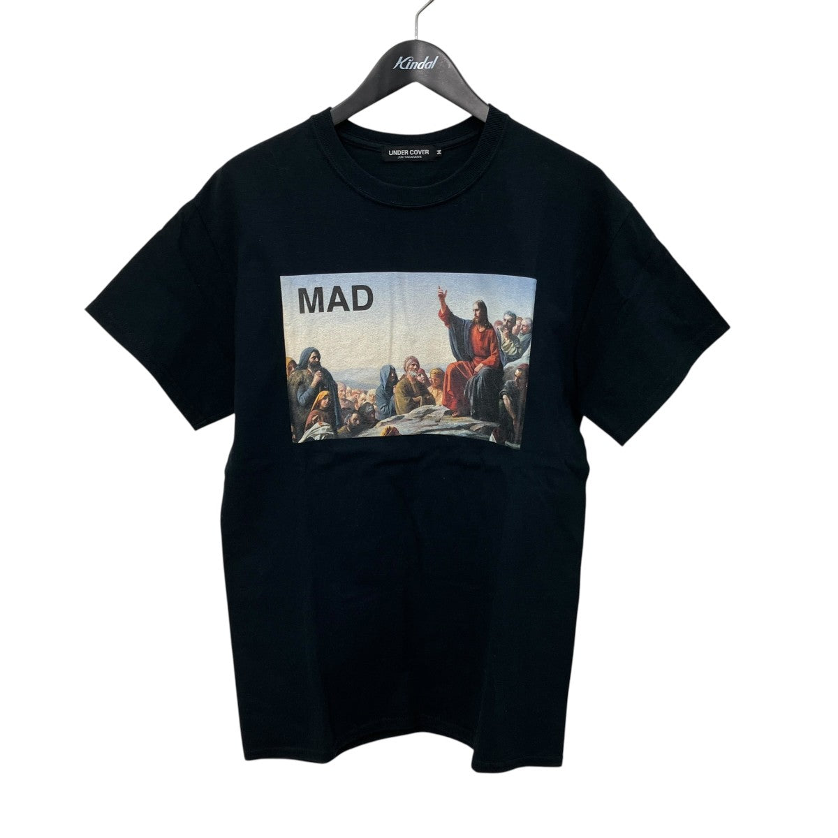 UNDERCOVER(アンダーカバー) MAD キリスト半袖Tシャツ ブラック サイズ