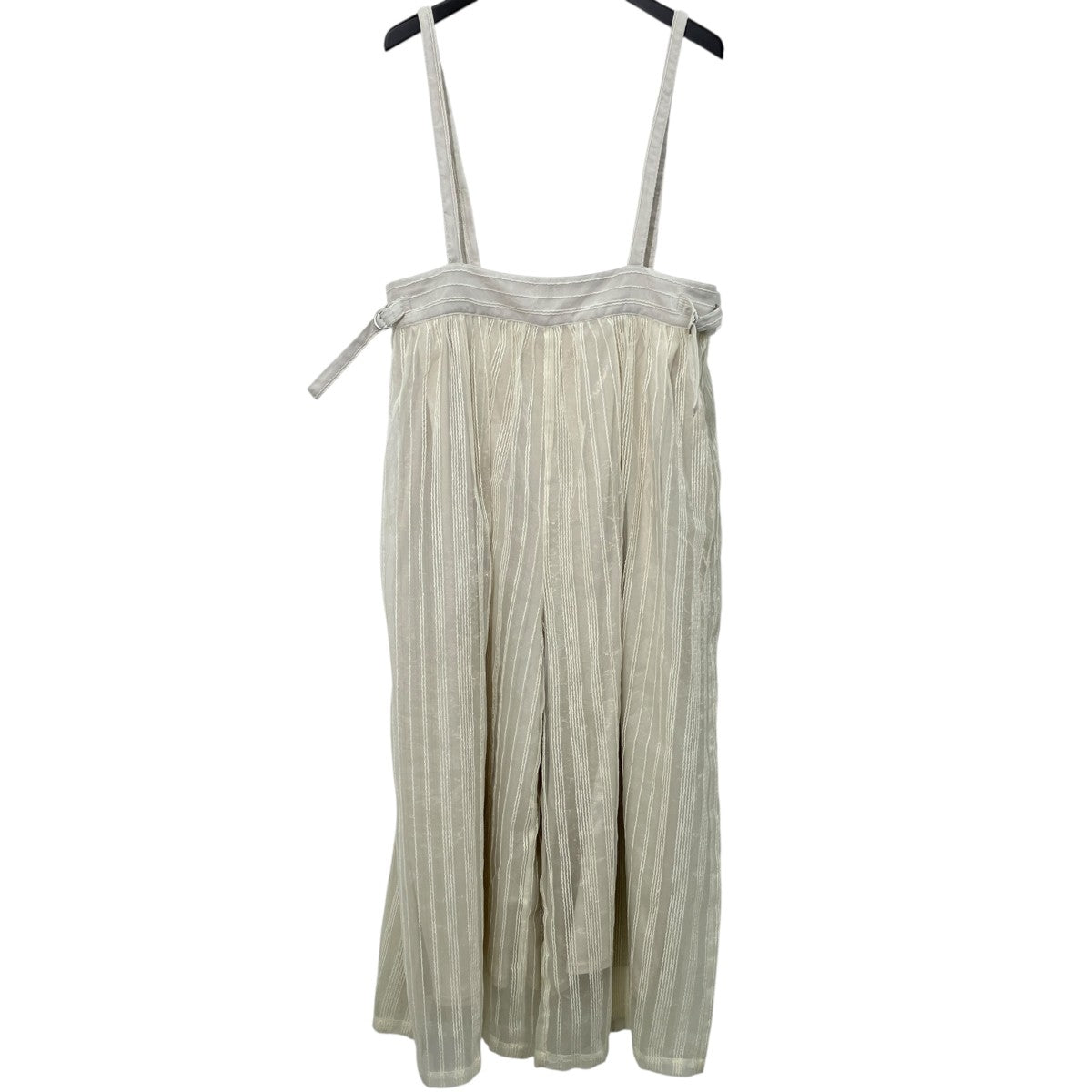 SHEER STRIPE SUSPENDER PANTSサスペンダー付パンツ0125108611020