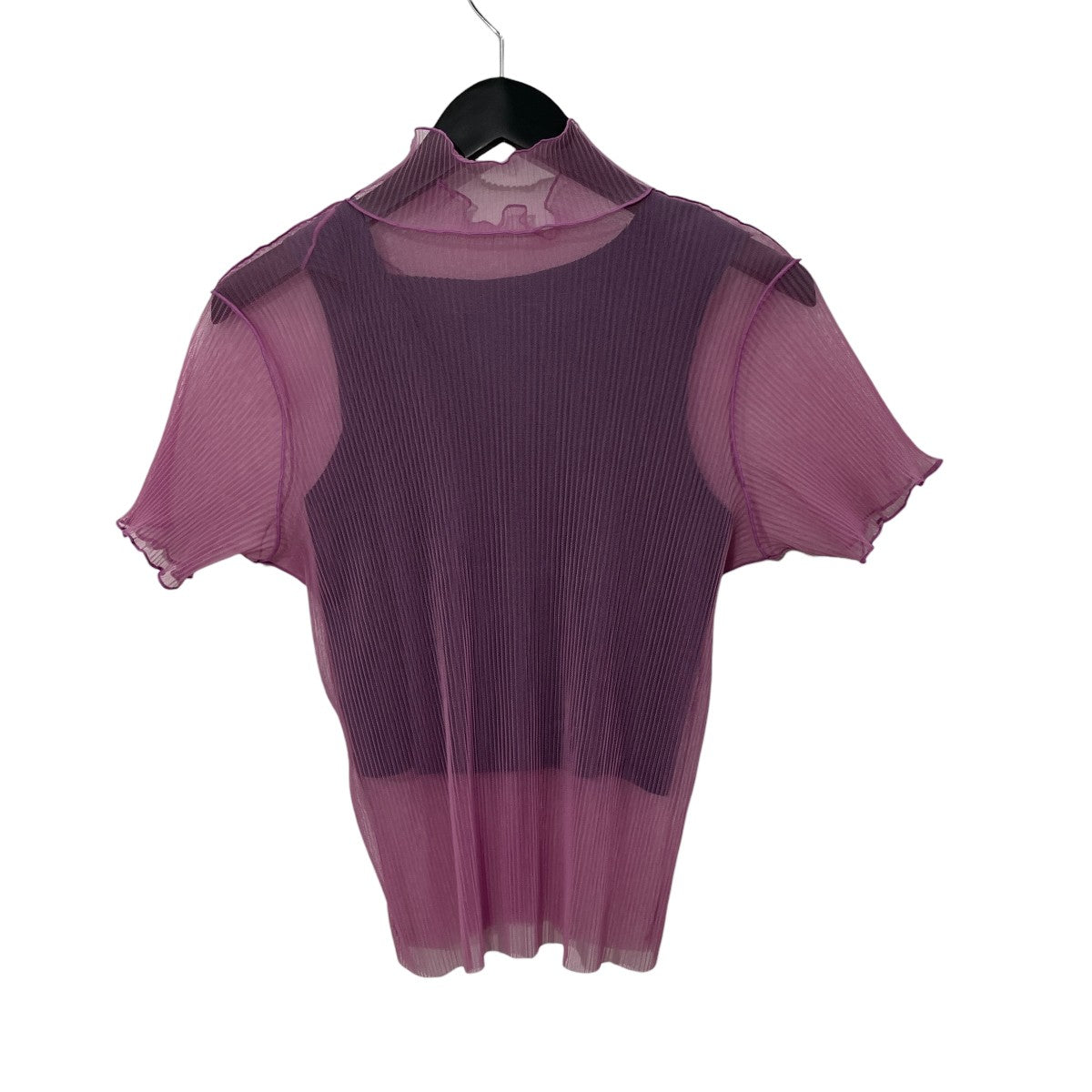 SHEER LAYERED SHORT SLEEVE TOPシアーレイヤードカットソーTDX5-S01