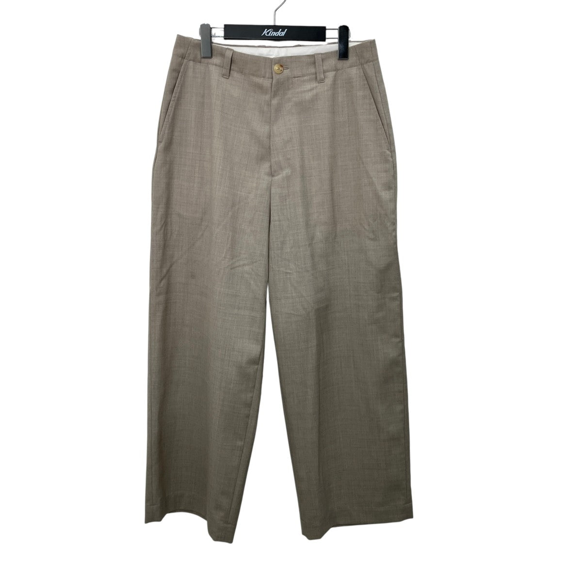25SSSUMMER WOOL WIDE TROUSERSワイドパンツ251-60506