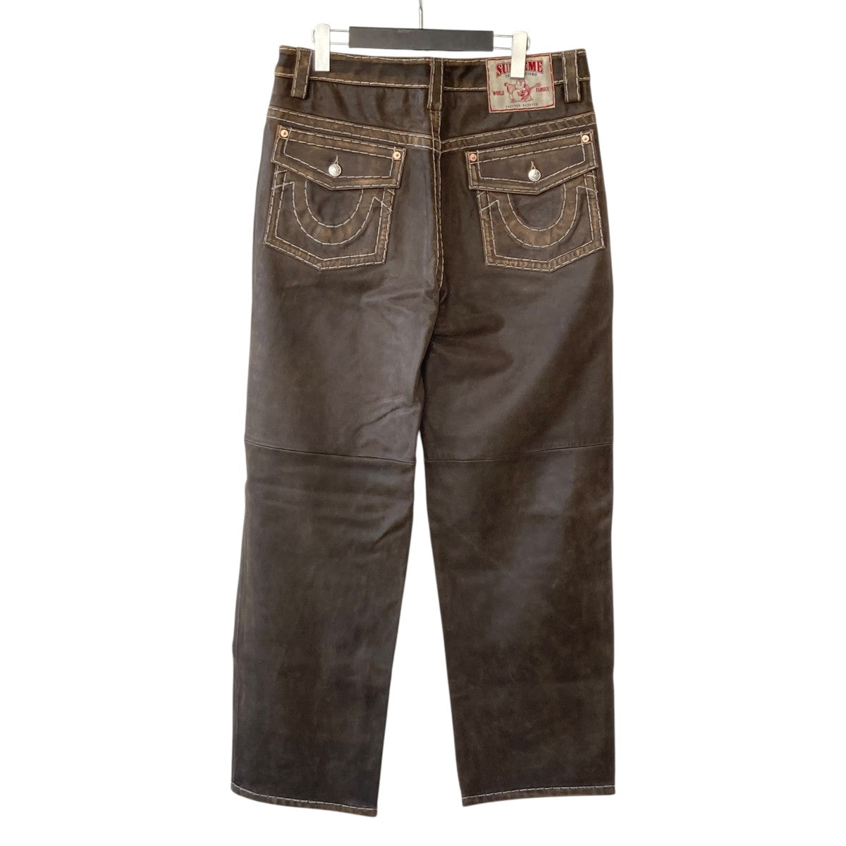 FW25Loose Fit Leather PantレザーパンツFW25P11