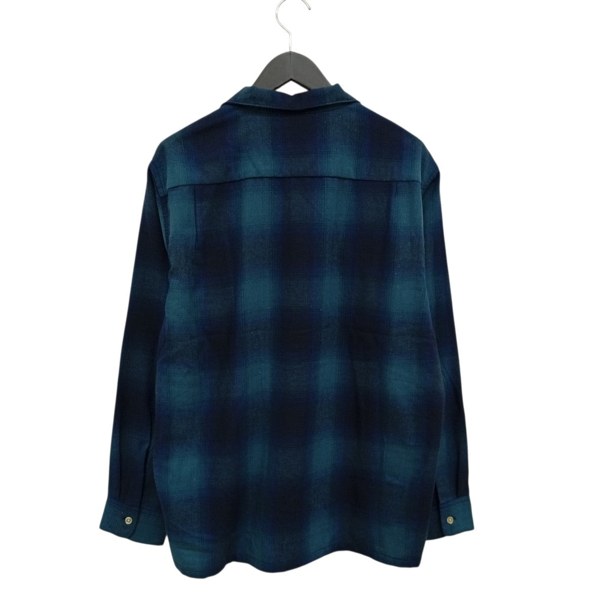 60S LOOP COLLAR NEL OMBRE SHIRTSチェックシャツ
