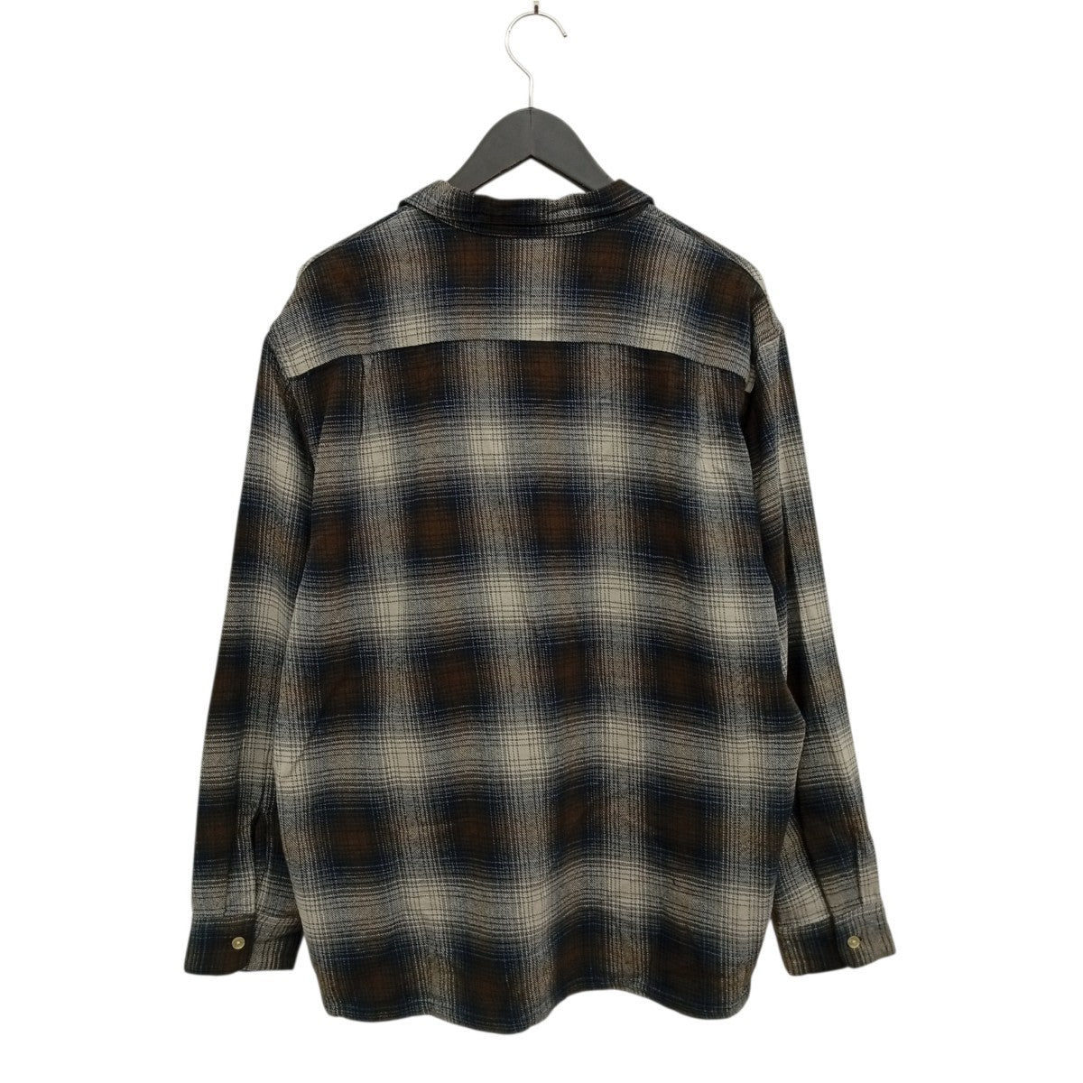 60S LOOP COLLAR NEL OMBRE SHIRTSチェックシャツ