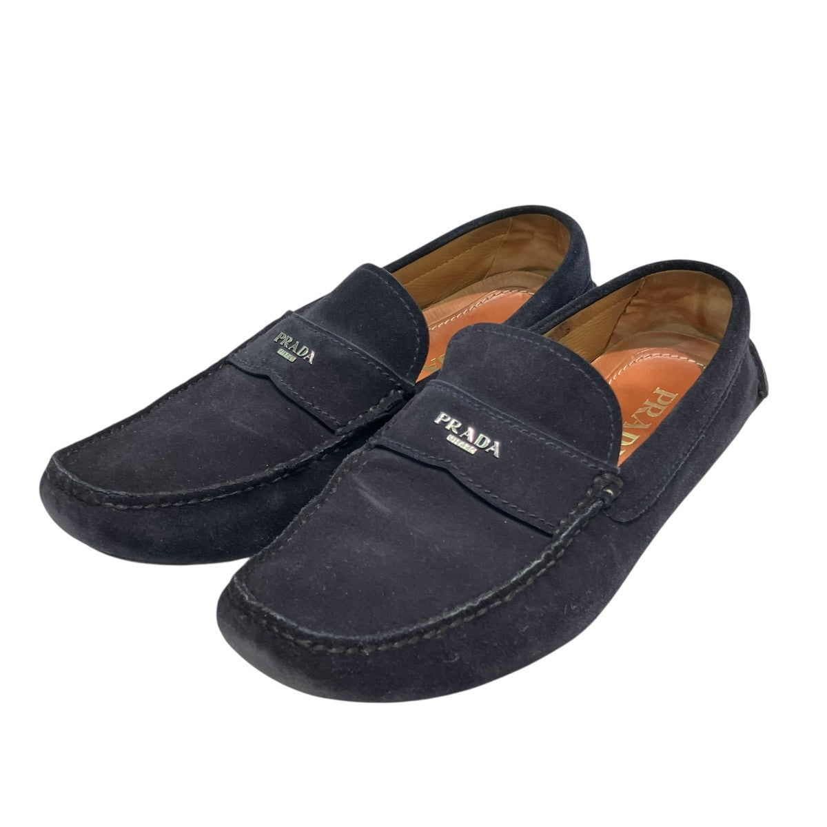 PRADA(プラダ) ローファー2D 2170 2D 2170 ネイビー サイズ 8(27cm相当