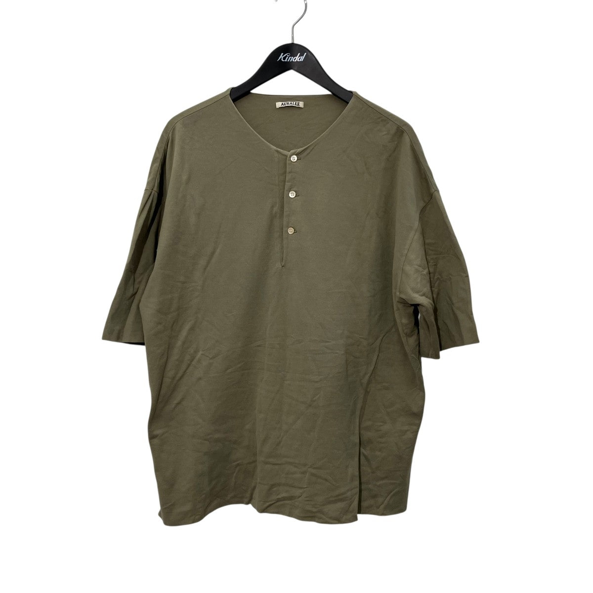 HIGH GAUGE PIQUE DOUBLE CLOTH HENLEY NECKヘンリーネックTシャツA8SH02HK