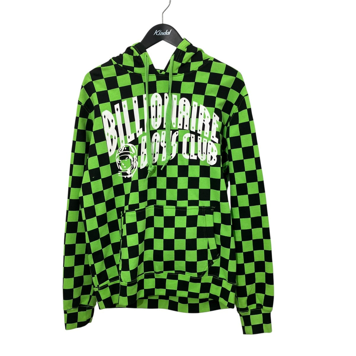 B.B.GRAND PRIX HOODIEチェックプルオーバーパーカー