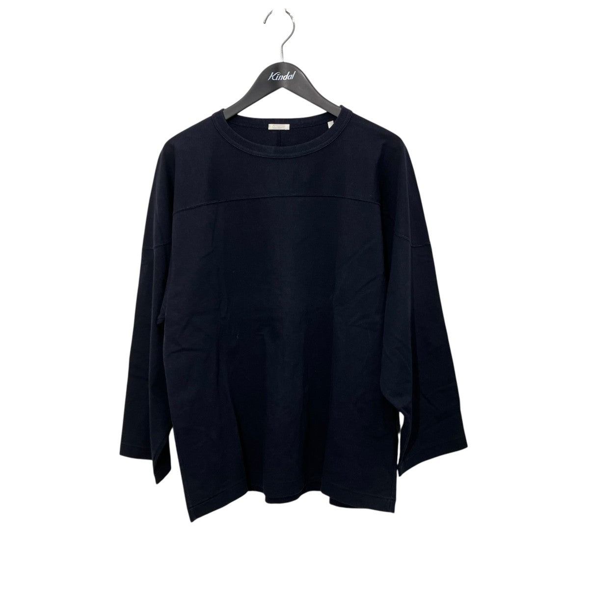 COMOLI(コモリ) フットボール TシャツN03-05001 N03-05001 ネイビー