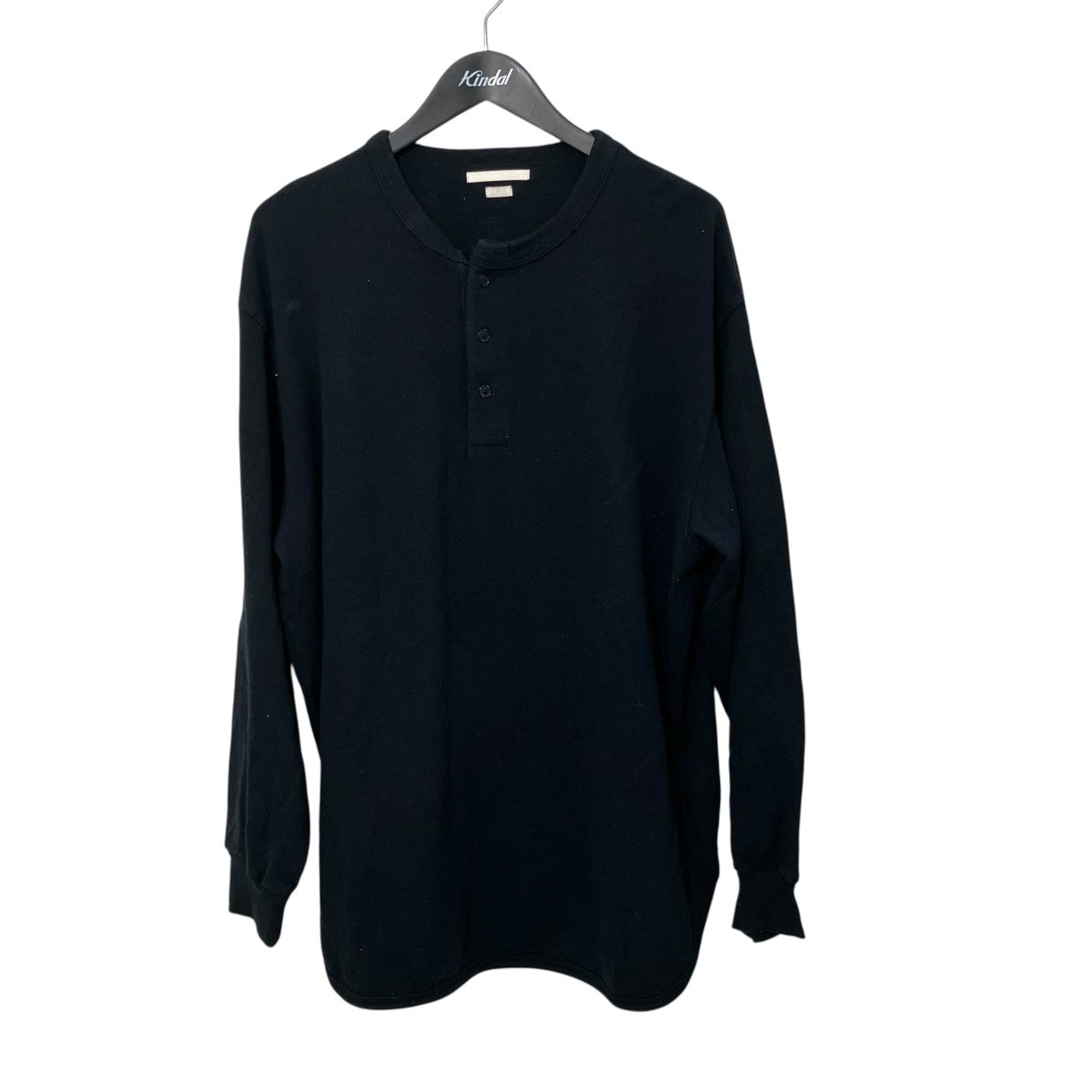 blurhms(ブラームス) Co Silk Nep Baseball Henryヘンリーネック 