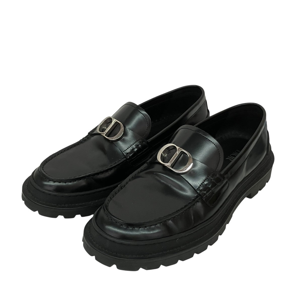 DIOR(ディオール) Explorer CDロゴローファーME0421 ME0421 ブラック