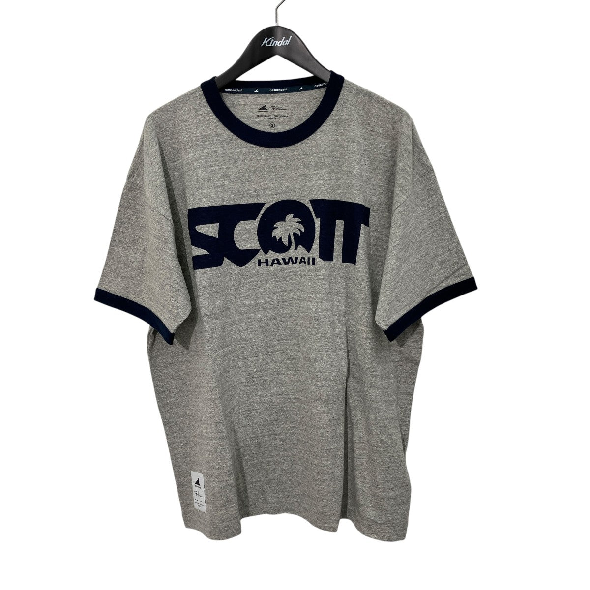 キープ アイランド バイブス リンガー スコットハワイ ティー半袖Tシャツ