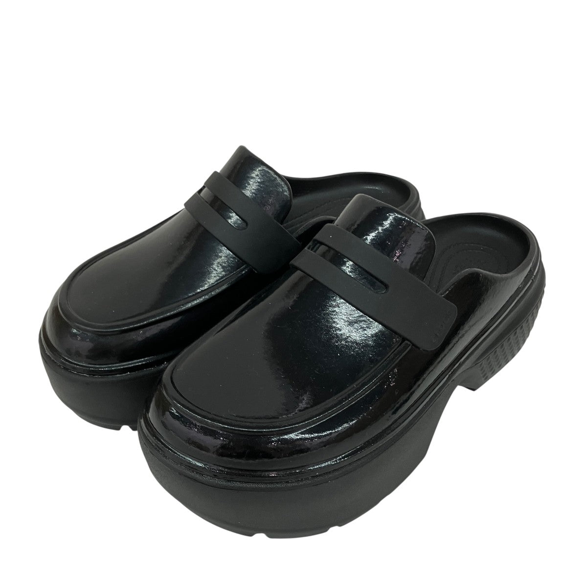 crocs ストンプハイシャインサンダル 古着・中古-1枚目のアイテム画像