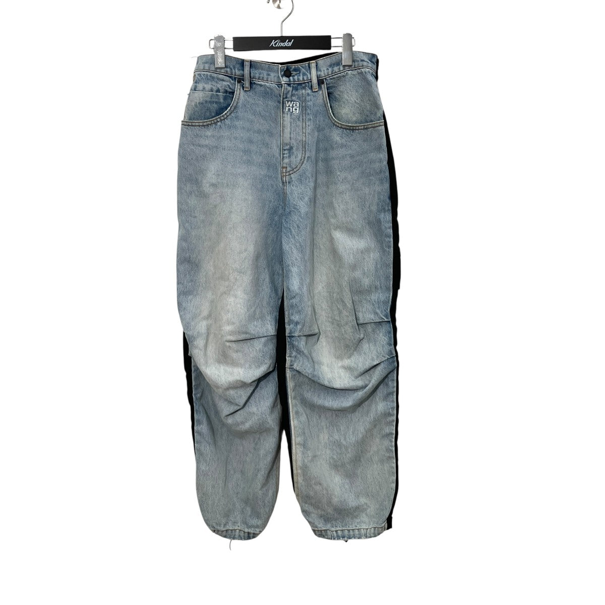 ALEXANDER WANG(アレキサンダーワン) ナイロン切り替えデニムパンツ